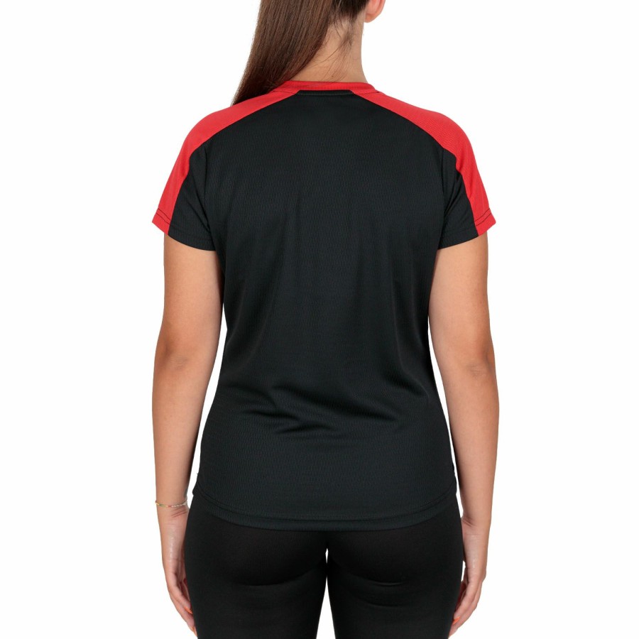 * Bargain Sale Eco Championship Logo T-Shirt Black/Red Women'S