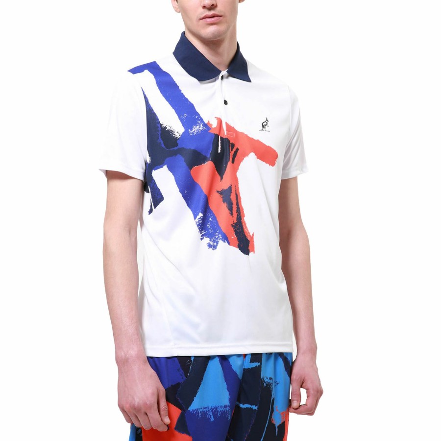 * Super Specials Color Play Polo Bianco/Blu Men'S