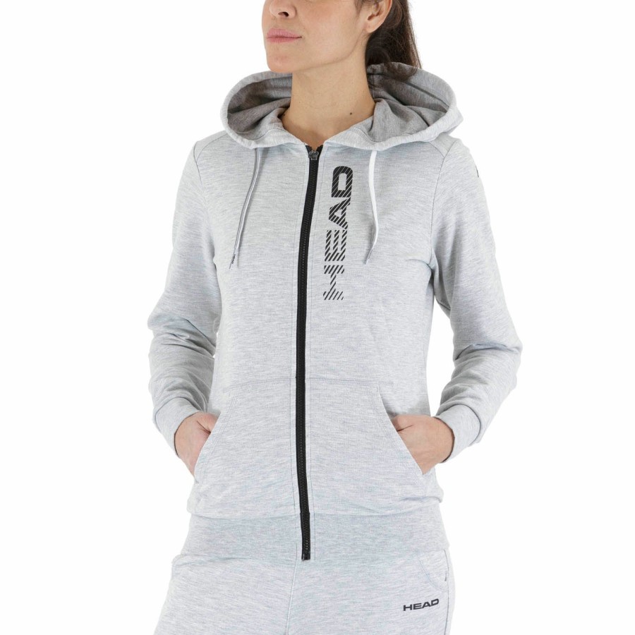 * Bargain Sale Club Greta Hoodie Grey Melange Women'S