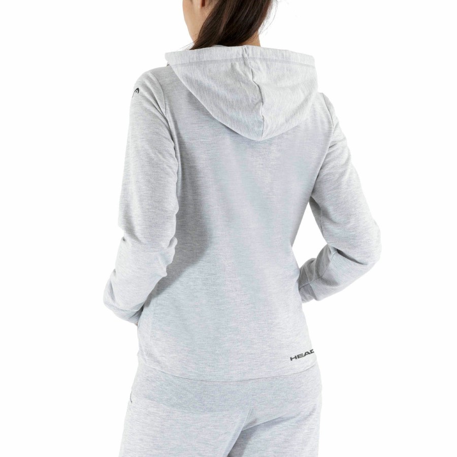 * Bargain Sale Club Greta Hoodie Grey Melange Women'S