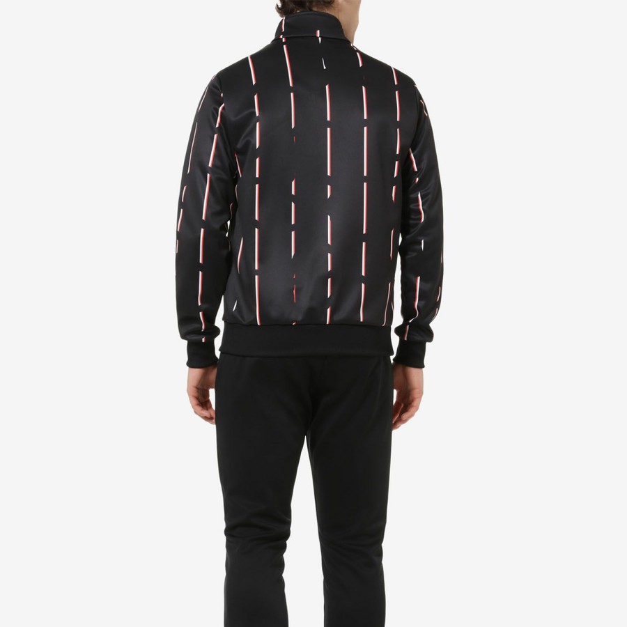 * Limit Offer Stripe Double Tracksuit Nero Men'S