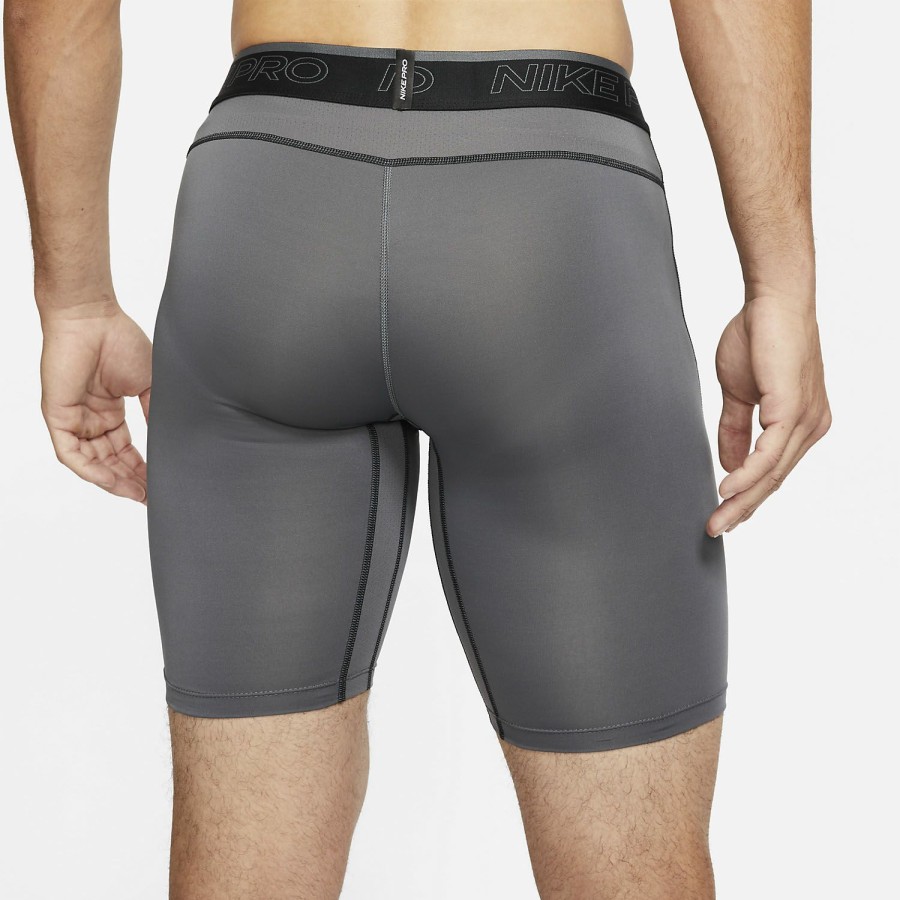 * Bargain Sale Pro Dri-Fit Logo Short Tights Iron Grey/Black Men'S