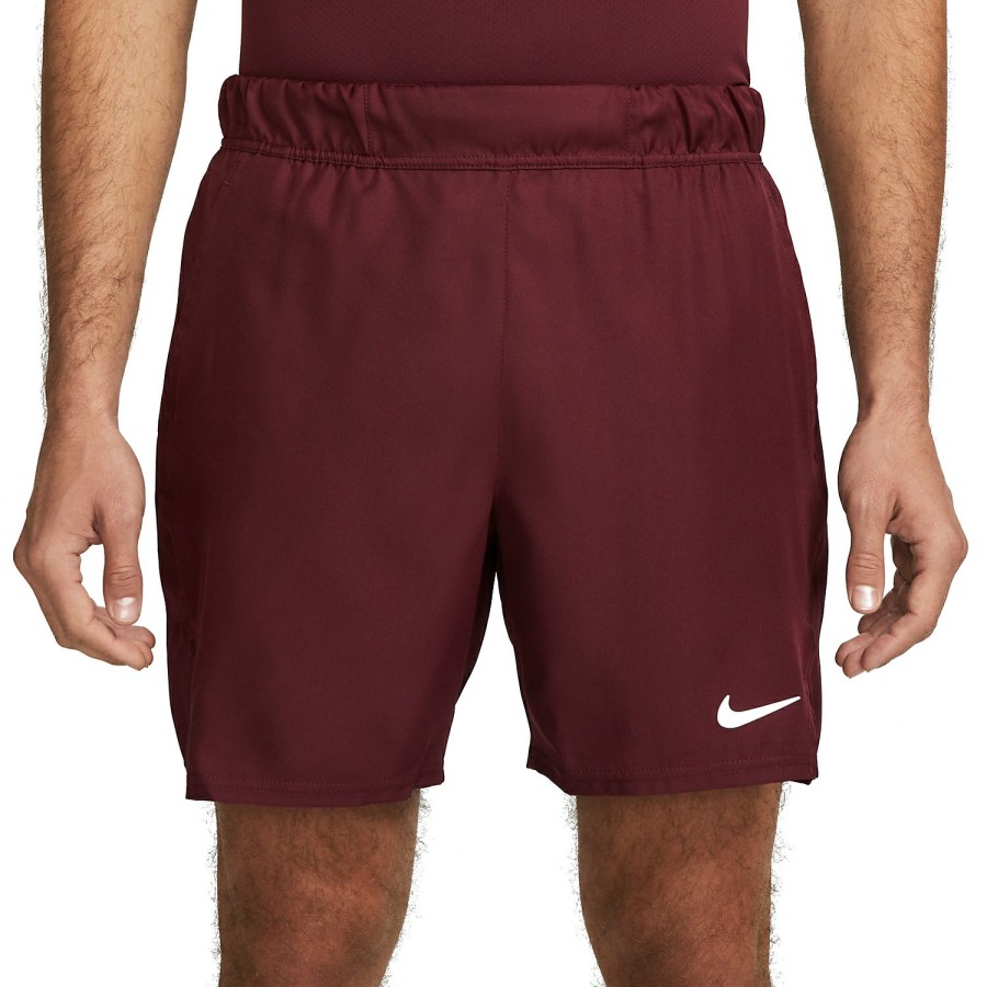 * Cut-Price Flex Victory 7In Shorts Night Maroon/White Men'S