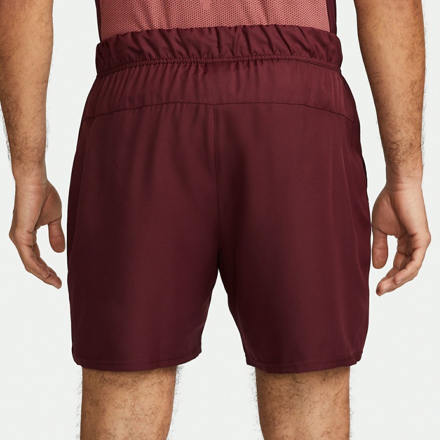 * Cut-Price Flex Victory 7In Shorts Night Maroon/White Men'S