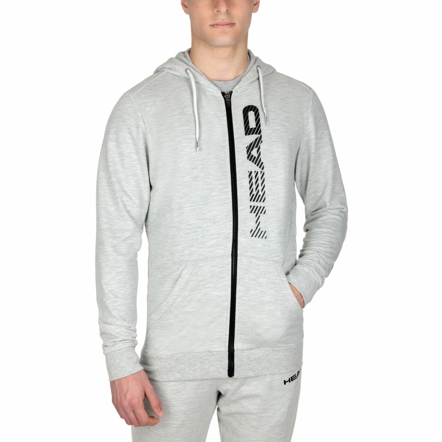 * Special Offer Club Fynn Hoodie Grey Melange Men'S