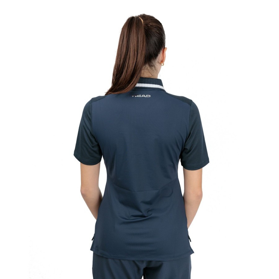 * Cut-Price Performance Logo Polo Navy Women'S