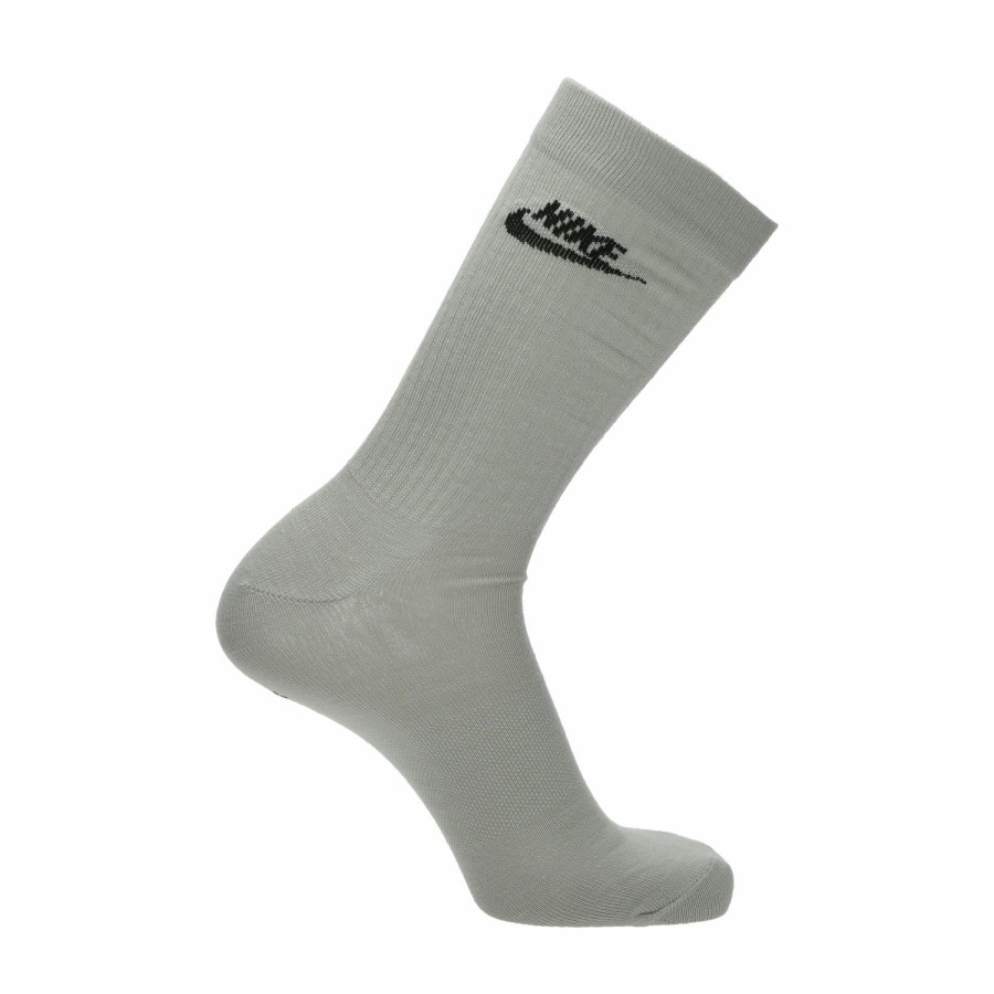 * Clearance Sale Everyday Essential Logo X 3 Socks Grey/Blue Headbands & Socks