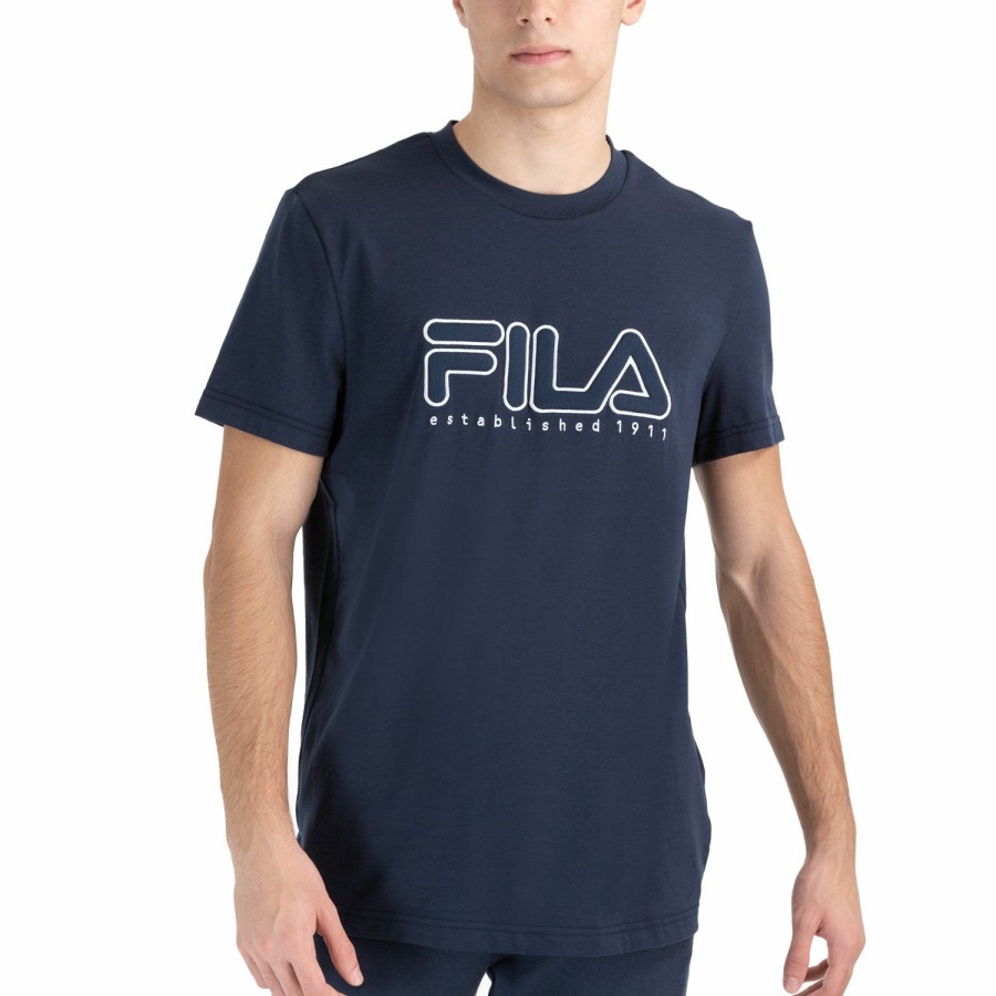 * Discount Online Felix T-Shirt Peacoat Blue Men'S