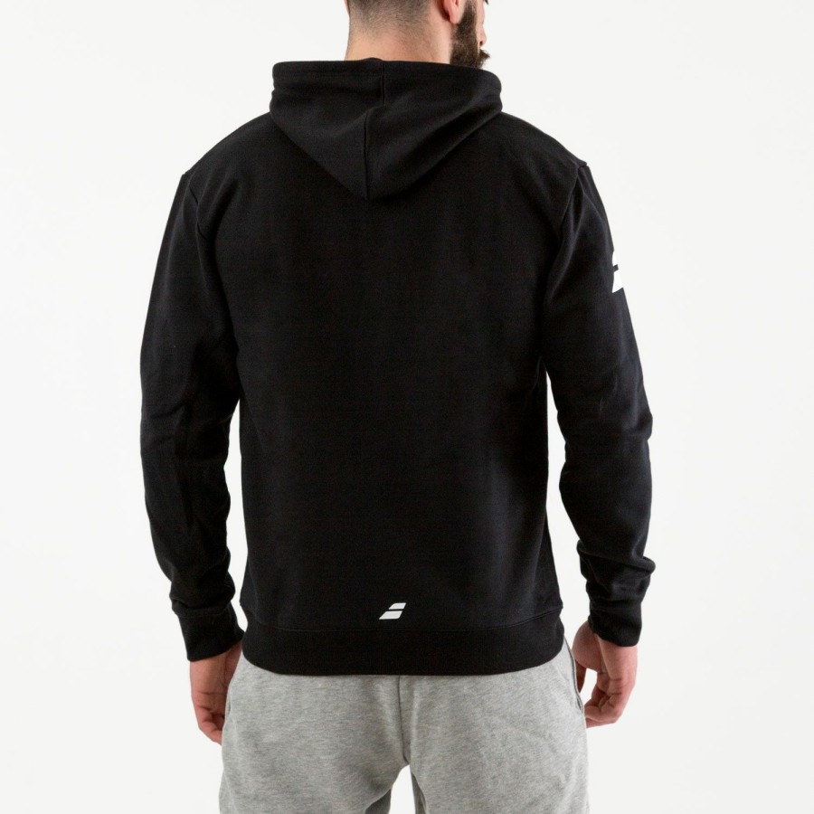 * Bargain Sale Exercise Print Hoodie Black Men'S