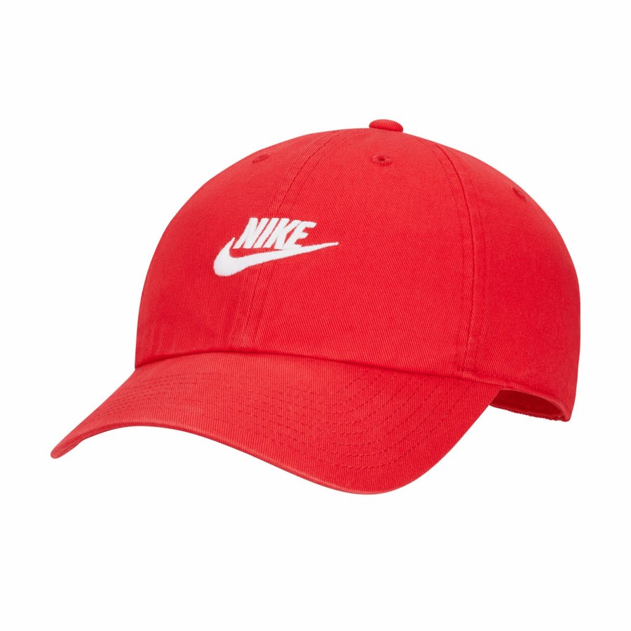 * Clearance Sale Heritage86 Futura Cap University Red/White Hats And Wristbands