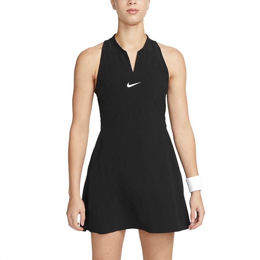 * Discount Online Court Dri-Fit Club Dress Black/White Women'S