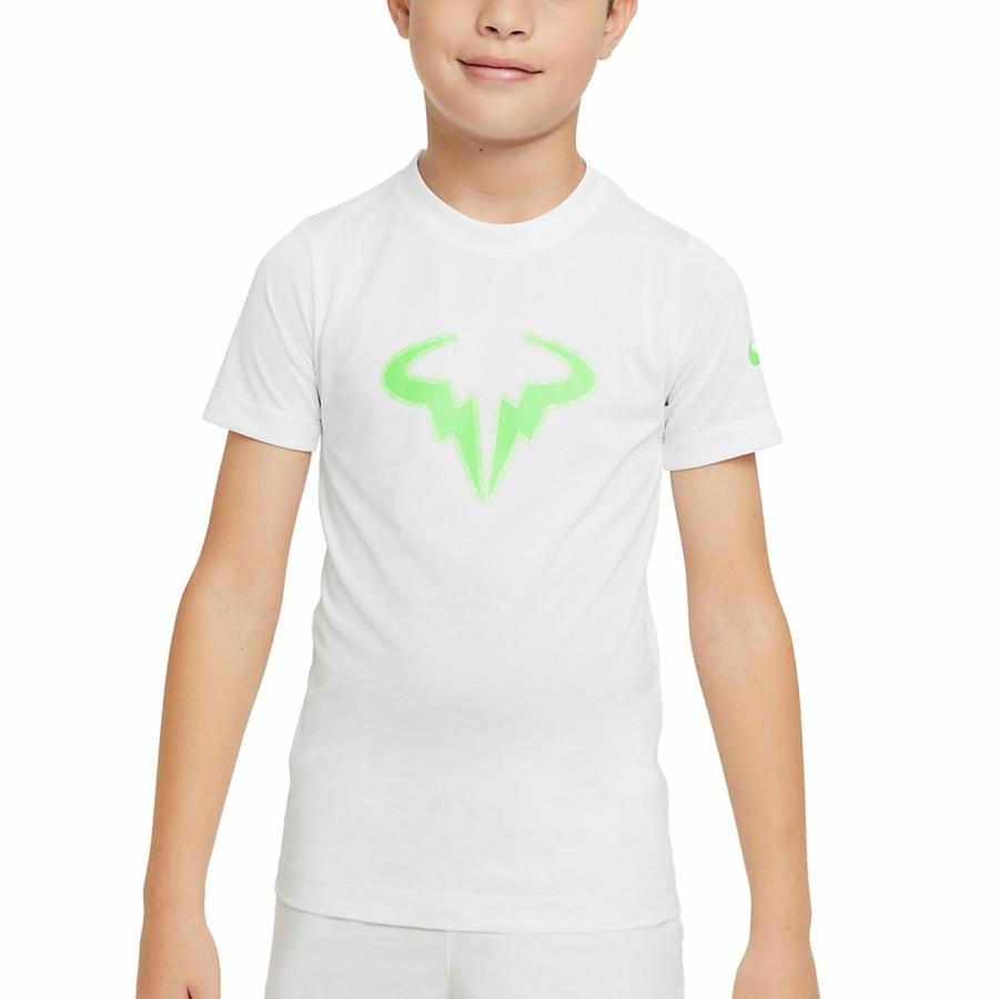 * Half Off Dri-Fit Rafa T-Shirt Boy White Boy