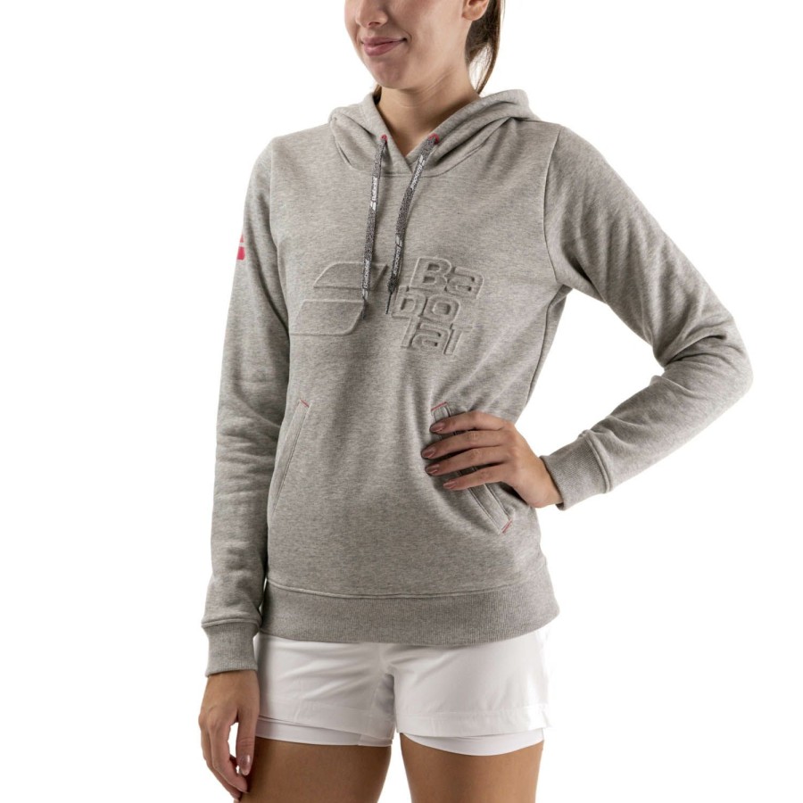 * On Sale Exercise Hood Hoodie High Rise Heather Women'S