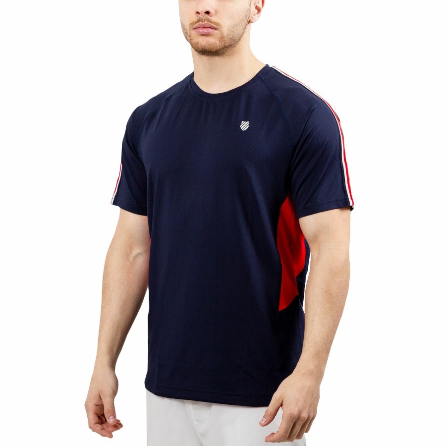 * Super Specials Heritage T-Shirt Navy/Red Men'S