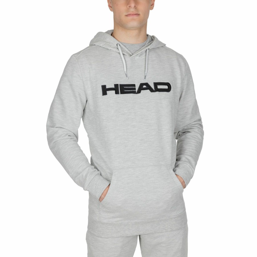 * Limit Offer Club Byron Hoodie Grey Melange Men'S