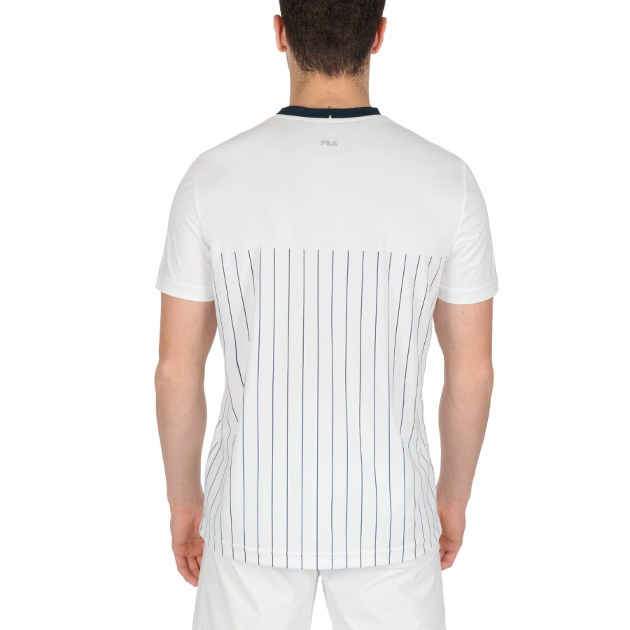 * Special Offers Mika T-Shirt White/Peacoat Blue Stripes Men'S