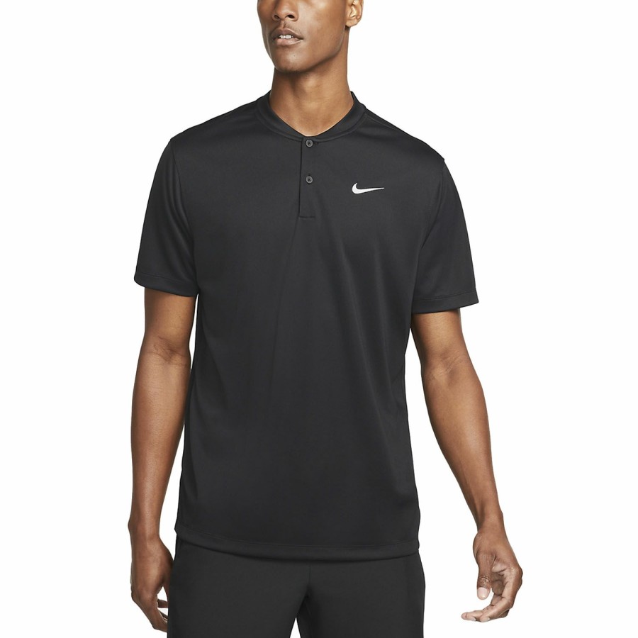 * Special Offer Dri-Fit Blade Solid Polo Black/White Men'S