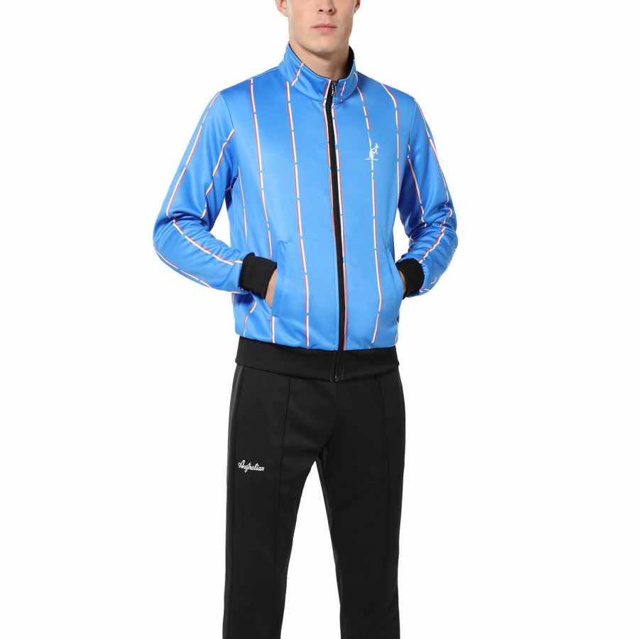 * Special Offer Stripe Double Tracksuit Blu Zaffiro Men'S