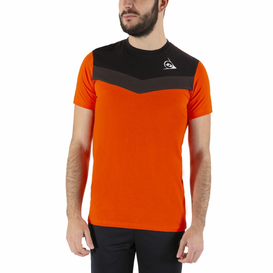 * Special Offers Crew Essentials T-Shirt Orange/Anthra Men'S