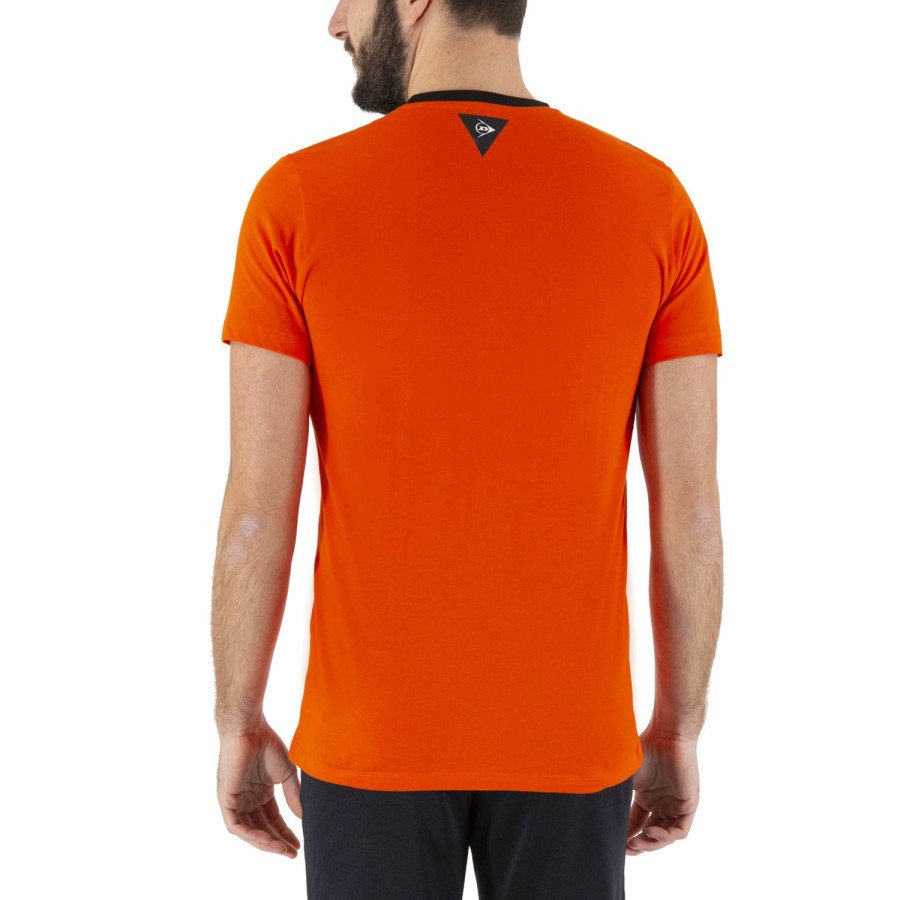 * Special Offers Crew Essentials T-Shirt Orange/Anthra Men'S