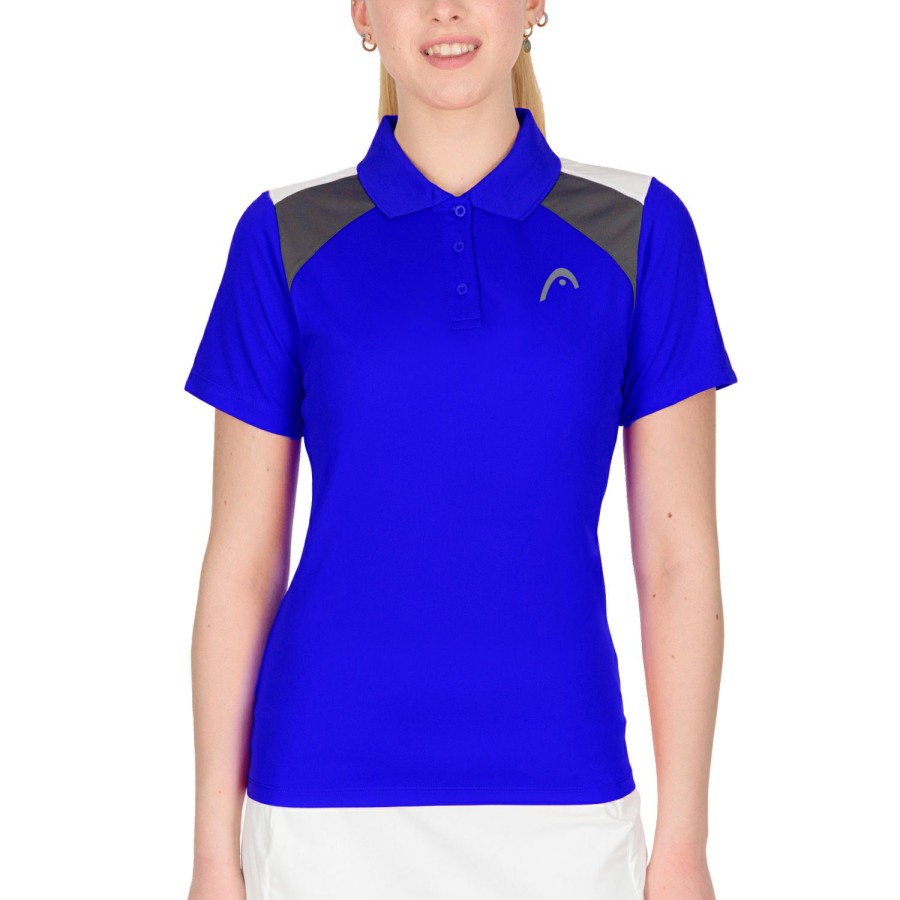 * Clearance Club 22 Tech Polo Royal Women'S