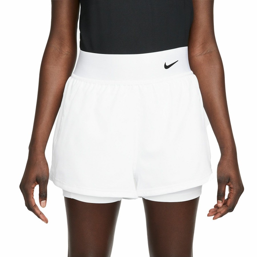 * Sales Online Court Dri-Fit Advantage 2In Shorts White/Black Women'S